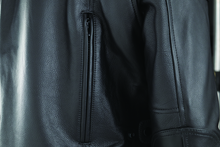 Load image into Gallery viewer, Kuryakyn By River Road Race Leather Jacket Black Womens - Small
