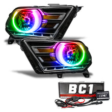 Load image into Gallery viewer, Oracle 10-14 Ford Mustang HL (Non-HID) - ColorSHIFT w/ BC1 Controller SEE WARRANTY