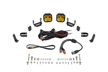 Load image into Gallery viewer, Diode Dynamics SS3 LED Bumper 1 1/4 In Roll Bar Kit Sport - Yellow Combo (Pair)