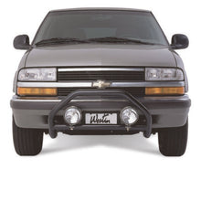 Load image into Gallery viewer, Westin 1998-04 Chevy/GMC S-Series/Blazer Downsize Safari Light Bar Mount Kit - Black