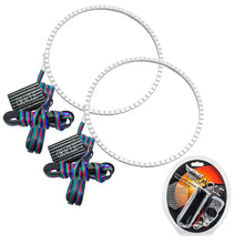 Load image into Gallery viewer, Oracle Jeep Wrangler JL/Gladiator JT LED Surface Mount Headlight Halo Kit - ColorSHIFT SEE WARRANTY