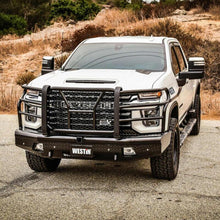 Load image into Gallery viewer, Westin 20-21 Chevrolet 2500/3500 HDX Bandit Front Bumper - Black