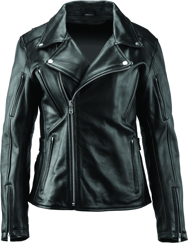 Kuryakyn By River Road Ironclad Classic Leather Jacket Black Womens - 2XL