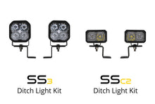 Load image into Gallery viewer, Diode Dynamics 21-22 Ford F-150 SS3 Stage Series Backlit Ditch Light Kit Sport - White Combo