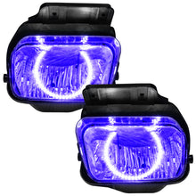 Load image into Gallery viewer, Oracle Lighting 03-06 Chevrolet Silverado Pre-Assembled LED Halo Fog Lights -UV/Purple SEE WARRANTY