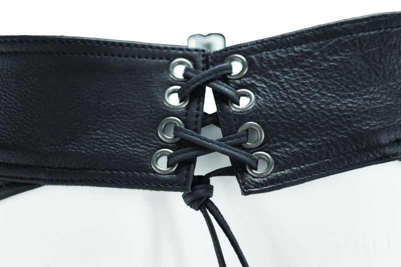 Kuryakyn By River Road Longhaul Leather Chaps Black - Large
