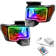 Load image into Gallery viewer, Oracle 09-14 Ford F-150 LED HL - Black - ColorSHIFT w/ Simple Controller SEE WARRANTY