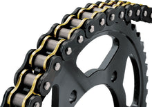 Load image into Gallery viewer, BikeMaster 525x130 BMZR Z-Ring Chain - Black/Gold