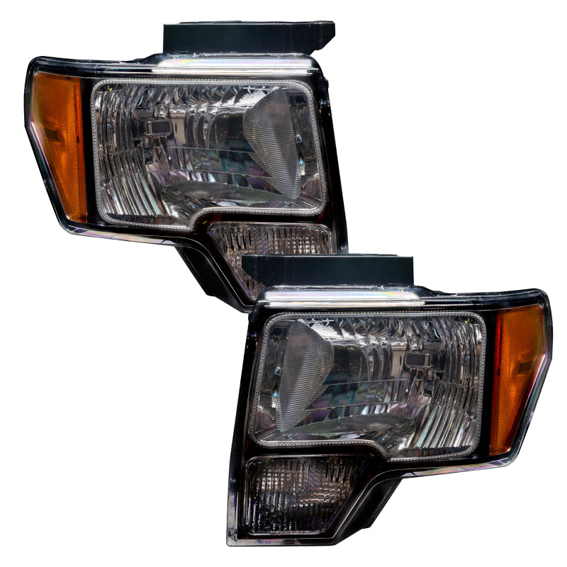 Oracle 09-14 Ford F-150 LED HL - Black - ColorSHIFT w/ Simple Controller SEE WARRANTY