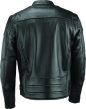 Load image into Gallery viewer, Kuryakyn By River Road Race Leather Jacket Black - Small