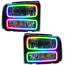Load image into Gallery viewer, Oracle 05-07 Ford F-250/350 SMD HL - Black - ColorSHIFT w/ 2.0 Controller SEE WARRANTY