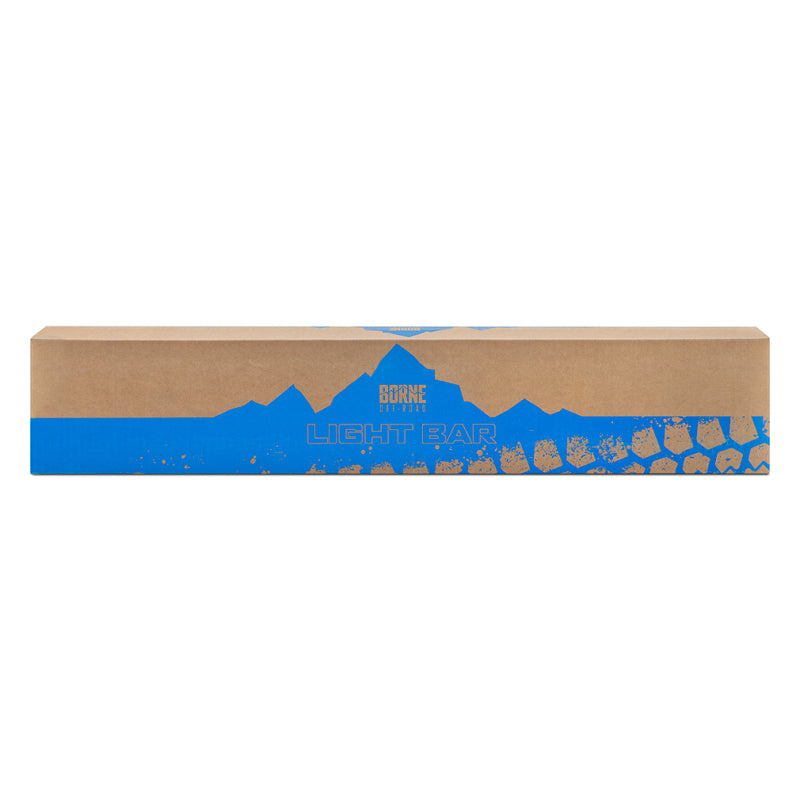 Borne Off-Road Light Bar Single Row Straight 20