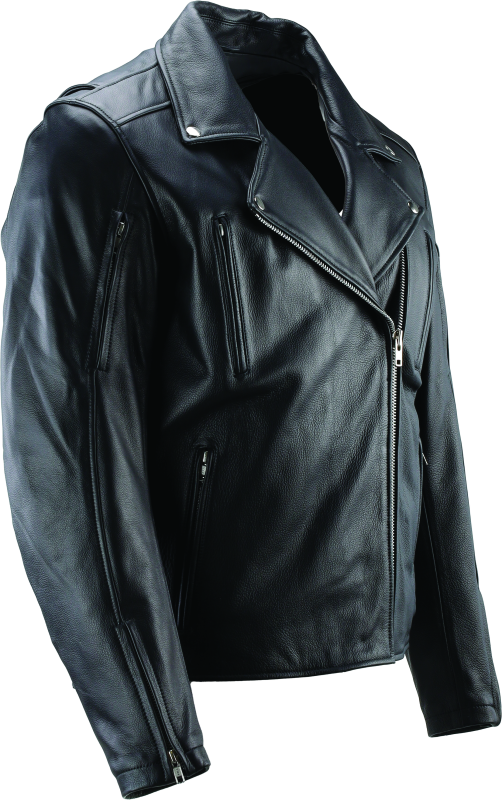 Kuryakyn By River Road Ironclad Classic Leather Jacket Black - Small