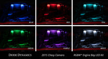 Load image into Gallery viewer, Diode Dynamics RGBW Engine Bay Strip Kit 2pc Multicolor