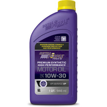 Load image into Gallery viewer, Royal Purple Premium Synthetic High Performance Multi-Grade 10W-30 Motor Oil - 1 Quart