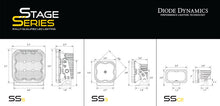 Load image into Gallery viewer, Diode Dynamics 17-22 Ford Super Duty Stage Series Backlit Ditch Light Kit