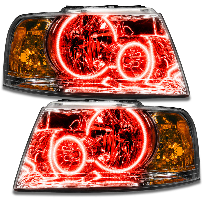 Oracle 03-06 Ford Expedition SMD HL - Chrome - ColorSHIFT w/ Simple Controller SEE WARRANTY