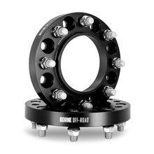 Load image into Gallery viewer, Borne Off-Road Wheel Spacers - 8X170 - 125 - 38.1mm - M14 - Black