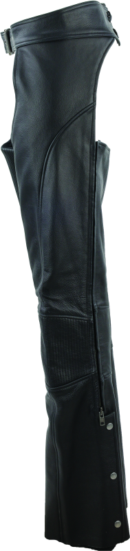 Kuryakyn By River Road Sierra Leather Chaps Black Womens - Small