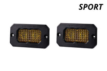 Load image into Gallery viewer, Diode Dynamics Stage Series 2 In LED Pod Sport - Yellow Fog Flush ABL (Pair)