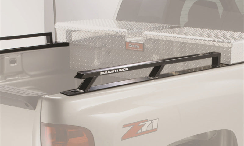 BackRack 14-18 Silverado/Sierra 6.5ft Bed Siderails - Toolbox 21in