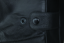 Load image into Gallery viewer, Kuryakyn By River Road Race Leather Jacket Black Womens - Small