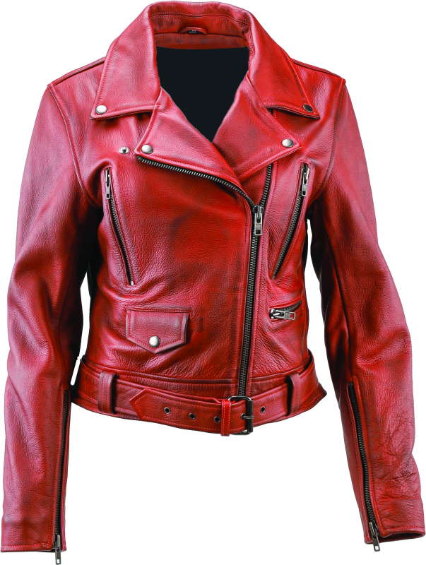 Kuryakyn By River Road Arabian Spice Leather Jacket Black Womens - 2XL