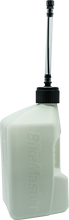 Load image into Gallery viewer, BikeMaster 5 Gallon White Jug Black Cap w/ Auto Shut Off Hose
