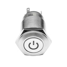 Load image into Gallery viewer, Oracle Pre-Wired Power Symbol On/Off Flush Mount LED Switch - Green SEE WARRANTY