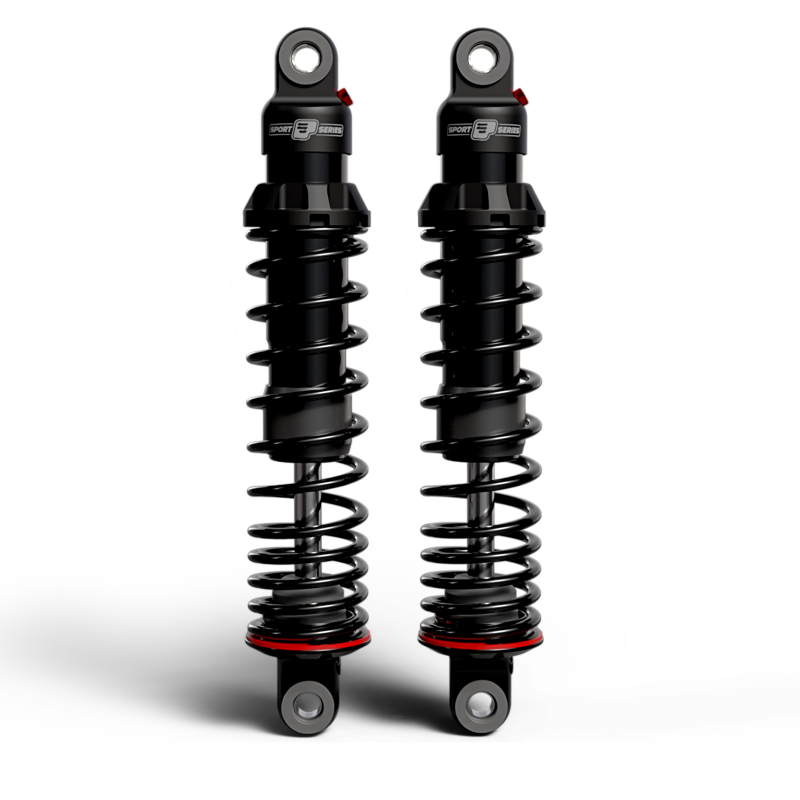 Progressive Harley FXR/Sportster 494 Series Shocks 14.0in Bearing - Black