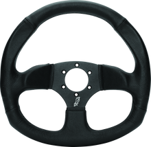 Load image into Gallery viewer, DragonFire Racing Steering Wheels - D-Shaped- Vinyl- Iron Series- 0in offset
