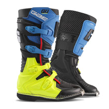 Load image into Gallery viewer, Gaerne GXJ Boot Black/Blue/Fluorescent Yellow Size - Youth 4