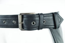Load image into Gallery viewer, Kuryakyn By River Road Plains Leather Chaps Black - Large