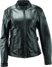 Load image into Gallery viewer, Kuryakyn By River Road Race Leather Jacket Black Womens - XL