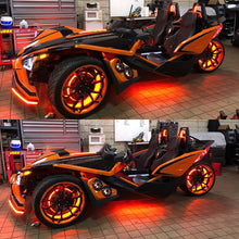 Load image into Gallery viewer, Oracle LED Illuminated Wheel Rings - ColorSHIFT No Remote - ColorSHIFT No Remote SEE WARRANTY