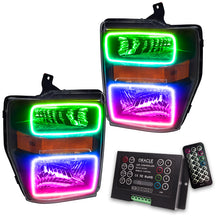 Load image into Gallery viewer, Oracle 08-10 Ford F250/350 LED HL - Black - ColorSHIFT w/ 2.0 Controller SEE WARRANTY