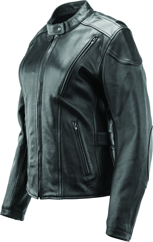 Kuryakyn By River Road Race Leather Jacket Black Womens - Small