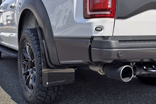 Load image into Gallery viewer, Rally Armor 17-20 Ford F-150 Raptor Black UR Mud Flap w/ White Logo