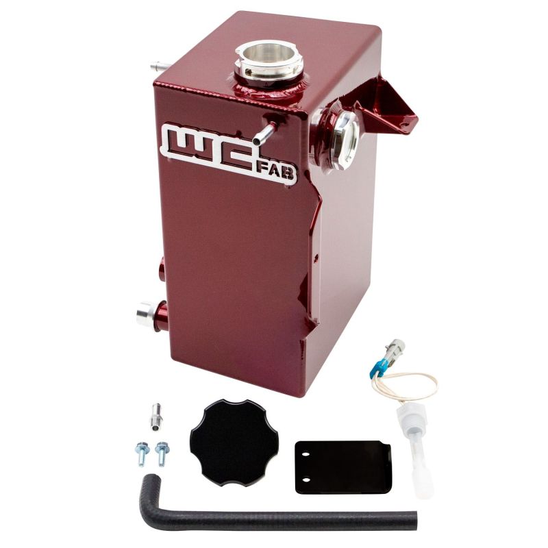 Wehrli 20-23 Chevrolet-GMC 6.6L L5P Duramax OEM Placement Coolant Tank Kit - WCFab Red