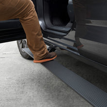 Load image into Gallery viewer, Go Rhino 15-23 Ford F-150 SC &amp; 17-22 F-250/350 SD SC 4dr E-BOARD E1 Running Board Kit - Tex. Blk