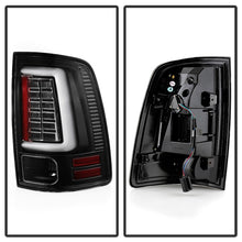 Load image into Gallery viewer, Spyder Dodge Ram 2013-2014 Light Bar LED Tail Lights - All Black ALT-YD-DRAM13V2-LED-BKV2