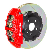 Load image into Gallery viewer, Brembo 09-13 FX35/FX50/14-17 QX70 Fr GT BBK 6Piston Cast 380x34 2pc Rotor Slotted Type1-Red