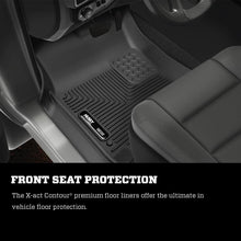 Load image into Gallery viewer, Husky Liners 2023 Chevy Colorado / GMC Canyon X-Act Contour Black 2nd Row Floor Liners