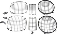 Load image into Gallery viewer, Kentrol 97-06 Jeep Wrangler TJ Wire Mesh Guard Set 6 Pieces - Powdercoat Black