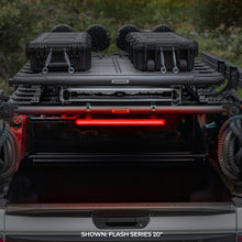 Load image into Gallery viewer, Go Rhino Xplor Flash Series Sgl Multi Function LED Light Bar (Track Mount) 10in. - Blk
