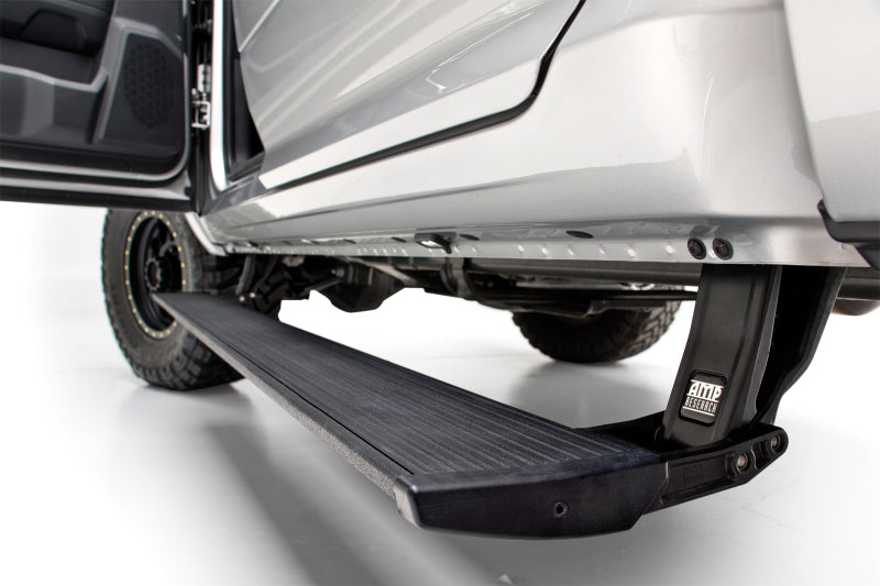 AMP Research 21-22 Ford Bronco (4 Door) / 19-22 Ford Ranger Powerstep Plug N Play - Black