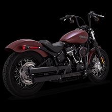 Load image into Gallery viewer, Vance &amp; Hines HD Softail 18-22 Elimin Sos Black PCX Slip-On Exhaust