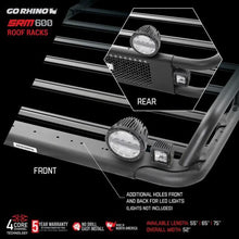Load image into Gallery viewer, Go Rhino SRM600 Series Tubular Rack - 75in