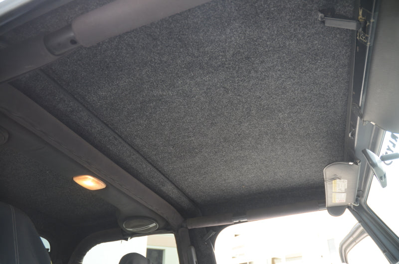 DV8 Offroad 07-18 Jeep Wrangler JK 2 Piece Fast Back Hard Top 4 Door - Black