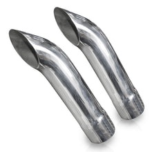 Load image into Gallery viewer, Stainless Works Extended Turn Down Tips- 3in ID Inlet 3in Body